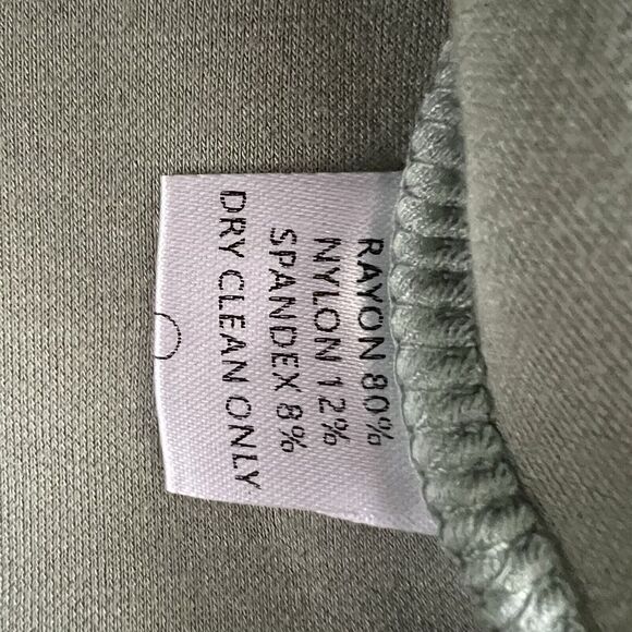 NWT Joh Apparel Francine French Scuba Sage Green Pearl Hoodie - Picture 7 of 7
